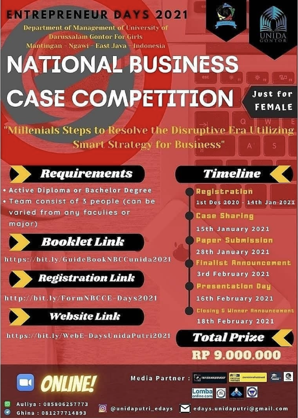 National Business Case Competition – Universitas Darussalam Gontor