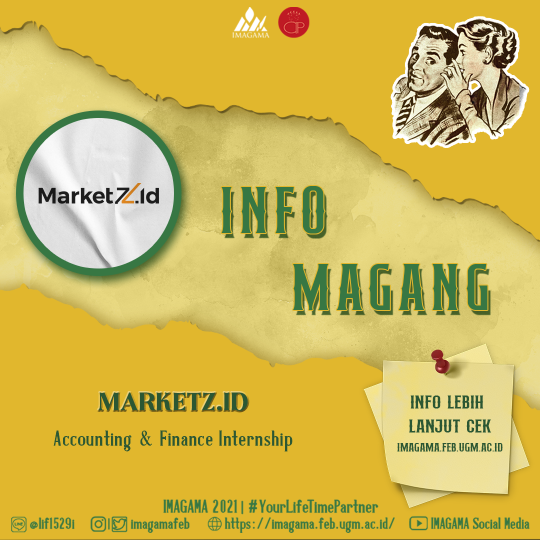 Penawaran Magang sebagai Accounting & Finance Internship di Marketz.id 2021