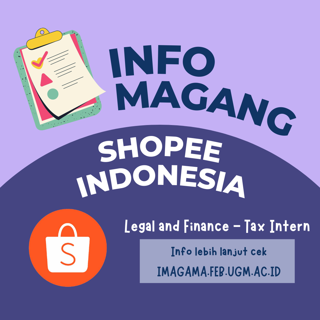 Penawaran Magang sebagai Legal and Finance – Tax Intern di Shopee 2022