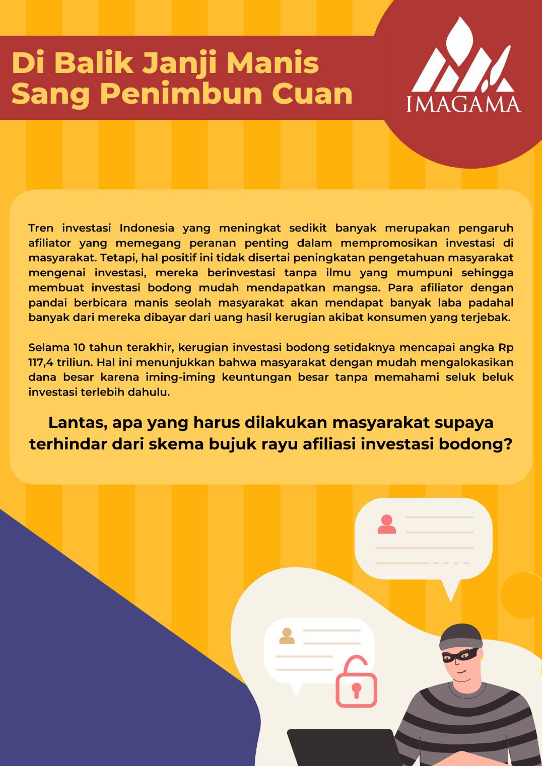 Di Balik Janji Manis Sang Penimbun Cuan